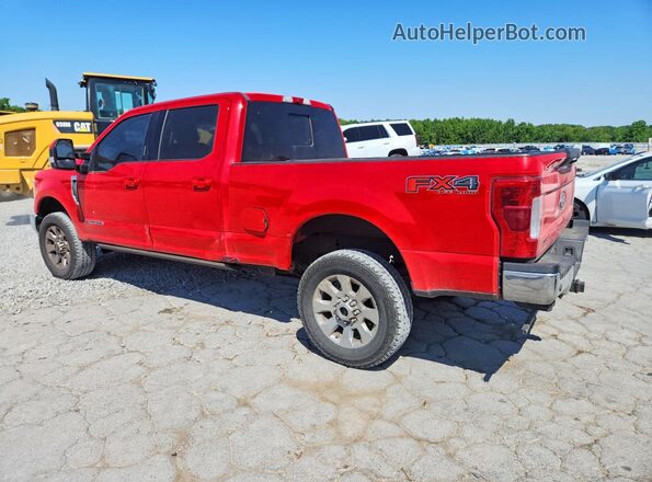 1FT7W2BT7HEC37406 2017 FORD F250 Red Հետևի ձախ