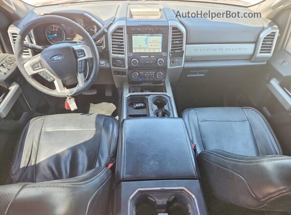 1FT7W2BT7HEC37406 2017 FORD F250 Red Առջևի վահանակի տեսք