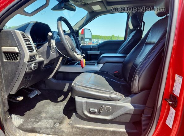 1FT7W2BT7HEC37406 2017 FORD F250 Red Սալոնի դիմացի տեսք