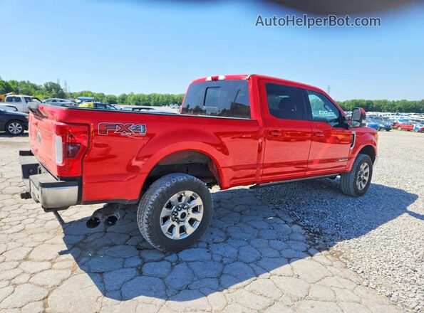 1FT7W2BT7HEC37406 2017 FORD F250 Red Հետևի աջ