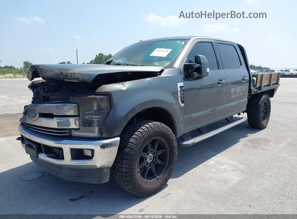 1FT7W2BT7HEC53444 2017 FORD F-250 Gray Vista tres cuartos delantera izquierda