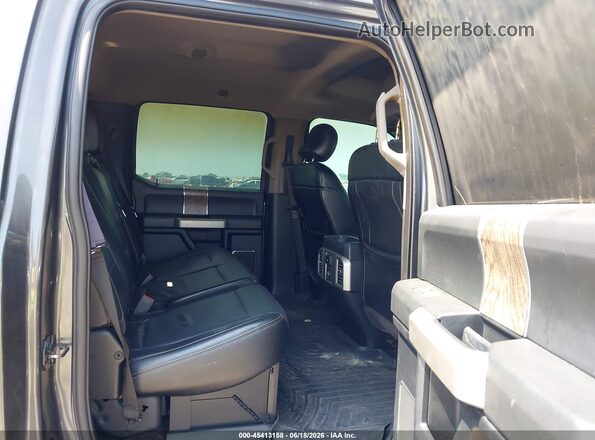 1FT7W2BT7HEC53444 2017 FORD F-250 Gray Vista de la etiqueta del VIN