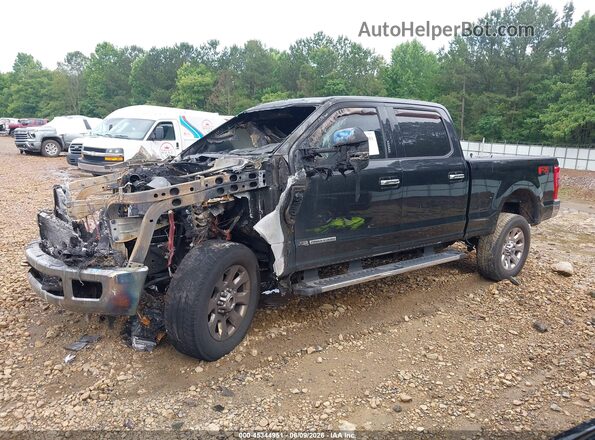 1FT7W2BT7HEF05645 2017 FORD F-250 Black უკანა სალონის ხედი