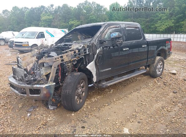 1FT7W2BT7HEF05645 2017 FORD F-250 Black წინა მარცხენა ხედი სამი მეოთხედიდან