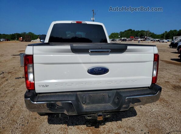 1FT7W2BT7JEB90772 2018 FORD F250 White Widok z tyłu