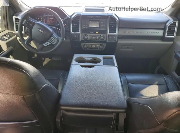 1FT7W2BT7JEB90772 2018 FORD F250 White Widok deski rozdzielczej