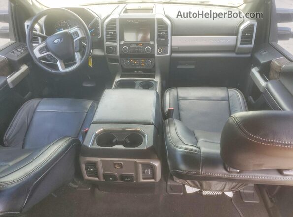 1FT7W2BT7KEE85176 2019 FORD F250 Белый Вид панели приборов