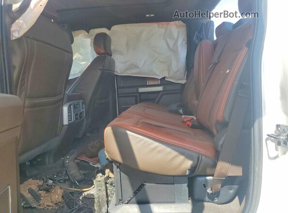 1FT7W2BT7KEF46302 2019 FORD F250 White Rear seats view