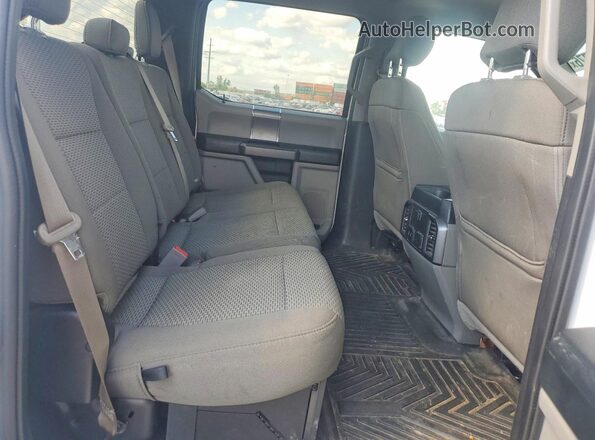 1FT7W2BT7KEF67232 2019 FORD F250 White Vista de los asientos traseros