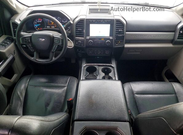 1FT7W2BT7MEC19949 2021 FORD F250 White Dashboard view