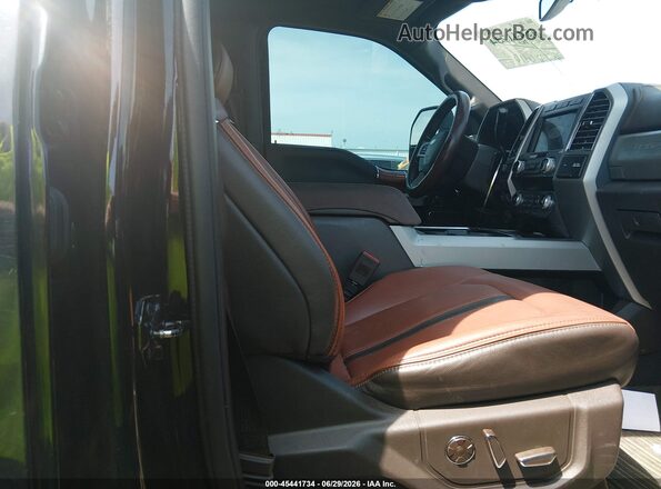 1FT7W2BT7MEC31101 2021 FORD F-250 Black Front interior view