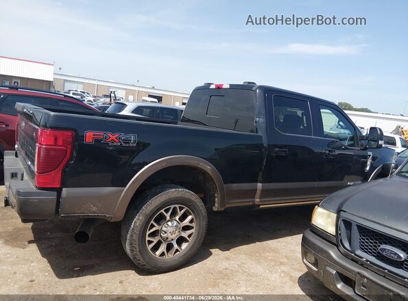 1FT7W2BT7MEC31101 2021 FORD F-250 Black Rear interior view