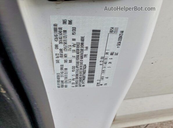 1FT7W2BT7NEE76224 2022 FORD F250 White VIN sticker view