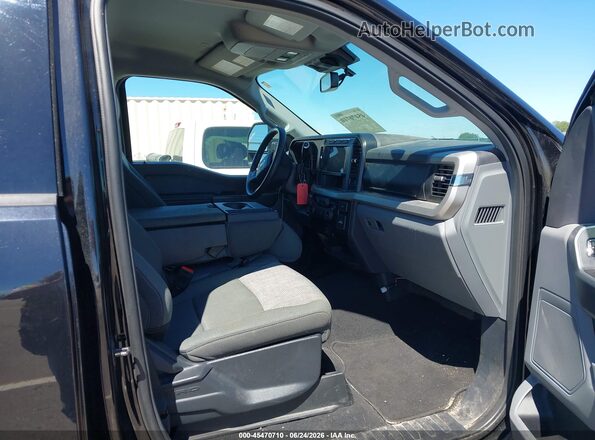 1FT7W2BT7PED33986 2023 FORD F-250 Black Widok wnętrza z przodu