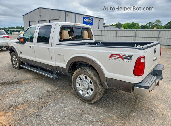 1FT7W2BT8GEB21923 2016 FORD F250 White Trasero izquierdo