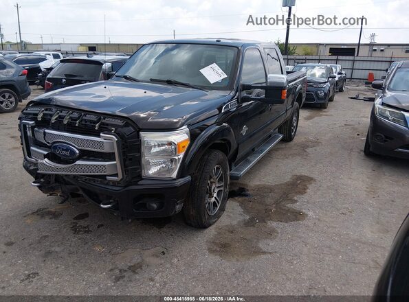 1FT7W2BT8GEC29782 2016 FORD F-250 Black წინა მარცხენა ხედი სამი მეოთხედიდან