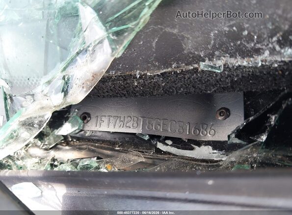 1FT7W2BT8GEC81686 2016 FORD F-250 Black Вид підкапотного простору