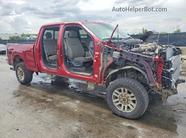 1FT7W2BT8HEB26525 2017 FORD F250 Red Front right
