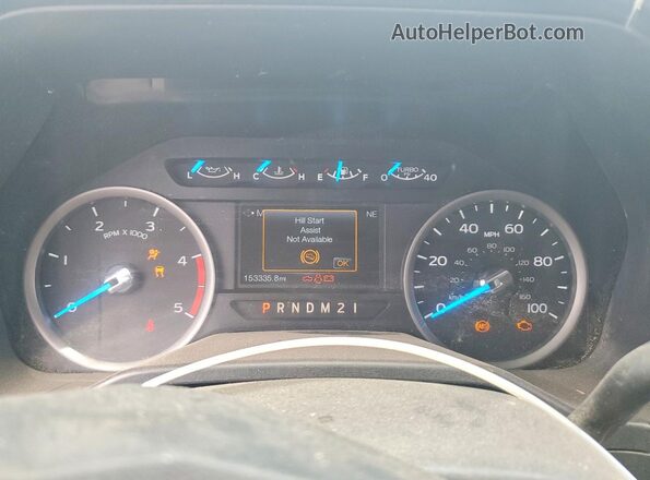 1FT7W2BT8HEB26525 2017 FORD F250 Red Instrument cluster view