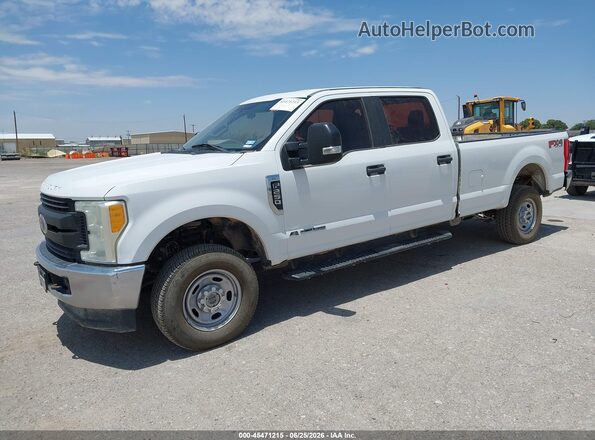 1FT7W2BT8HEC66851 2017 FORD F-250 White წინა მარცხენა ხედი სამი მეოთხედიდან