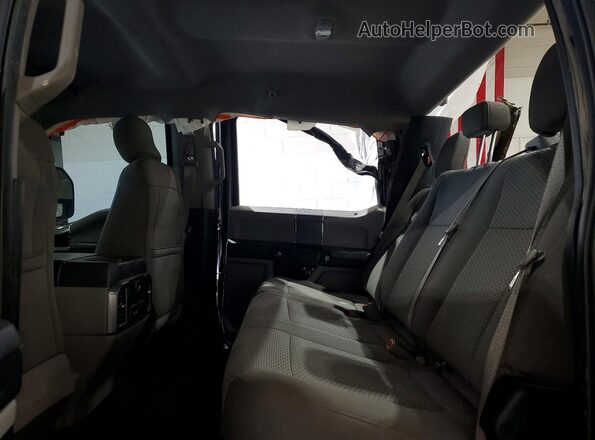 1FT7W2BT8HEE94865 2017 FORD F250 Black Вид задніх сидінь