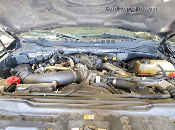 1FT7W2BT8HEE94865 2017 FORD F250 Black Вид задньої частини салону