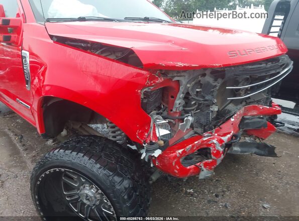 1FT7W2BT8HEF12376 2017 FORD F-250 Red Vista frontal