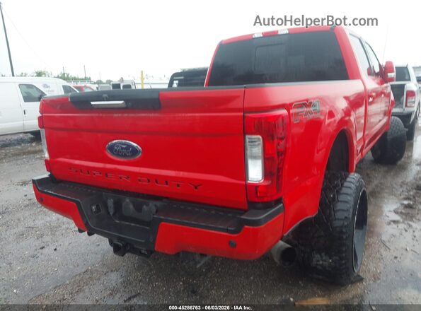 1FT7W2BT8HEF12376 2017 FORD F-250 Red Trasero derecho