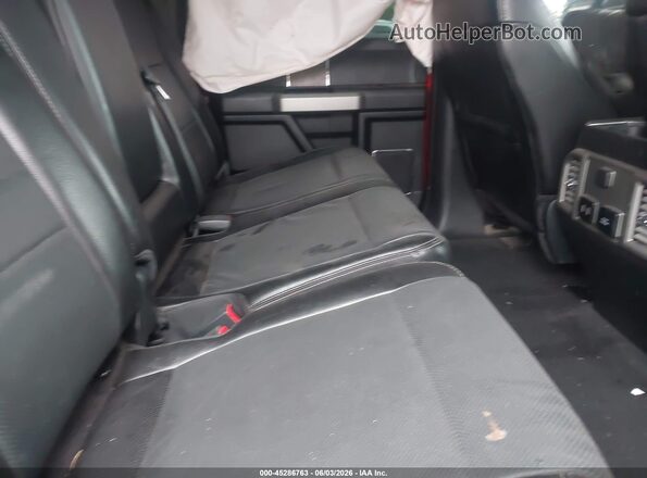 1FT7W2BT8HEF12376 2017 FORD F-250 Red Vista de la etiqueta del VIN