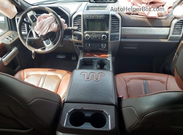 1FT7W2BT8LEC26312 2020 FORD F250 Черный Вид панели приборов