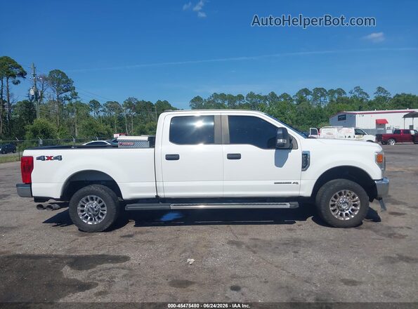 1FT7W2BT8LED10954 2020 FORD F-250 White Вид задньої частини салону