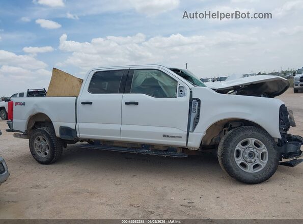 1FT7W2BT8SED31978 2025 FORD F-250 White VIN კოდის სტიკერის ხედი