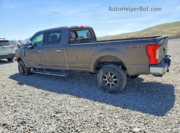 1FT7W2BT9HEB77418 2017 FORD F250 Коричневый Задняя левая четверть