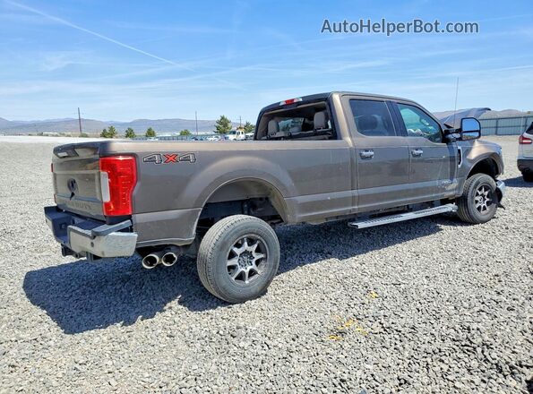 1FT7W2BT9HEB77418 2017 FORD F250 Коричневый Задняя правая четверть