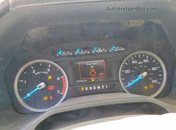 1FT7W2BT9HEB77418 2017 FORD F250 Коричневый Вид щитка приборов