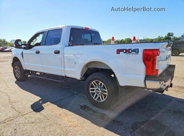 1FT7W2BT9KEC54974 2019 FORD F250 White Trasero izquierdo
