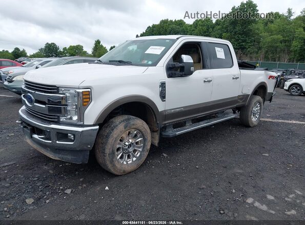 1FT7W2BT9KED59563 2019 FORD F-250 White Przód lewy