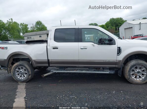 1FT7W2BT9KED59563 2019 FORD F-250 White Widok wnętrza 360 stopni