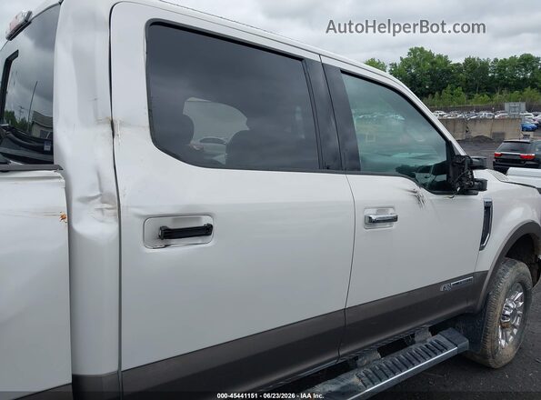 1FT7W2BT9KED59563 2019 FORD F-250 White Widok zestawu wskaźników