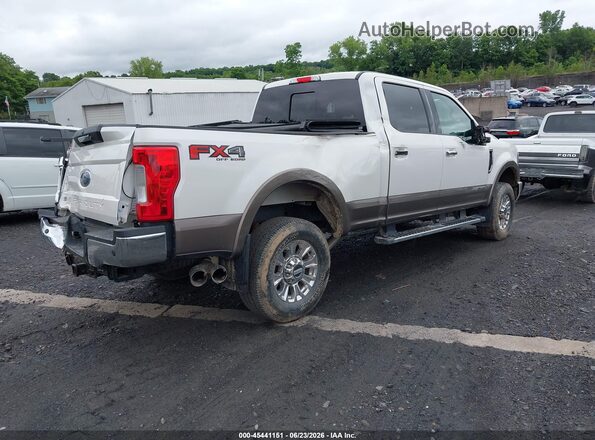 1FT7W2BT9KED59563 2019 FORD F-250 White Tył prawy