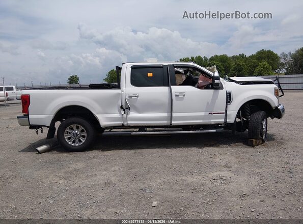 1FT7W2BT9KEE18191 2019 FORD F-250 White ხელსაწყოთა პანელის ხედი