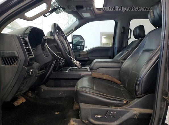1FT7W2BT9KEE60960 2019 FORD F250 Black წინა სალონის ხედი