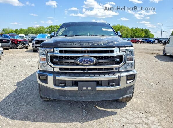 1FT7W2BT9NED58224 2022 FORD F250 Black Front view