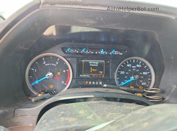 1FT7W2BT9NEG30531 2022 FORD F250 Silver ხელსაწყოთა პანელის ხედი