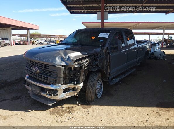 1FT7W2BT9REF56629 2024 FORD F-250 Gray Առջևի ձախ երեք քառորդ տեսարան
