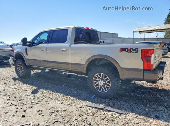 1FT7W2BTXHEE13266 2017 FORD F250 Tan Rear left