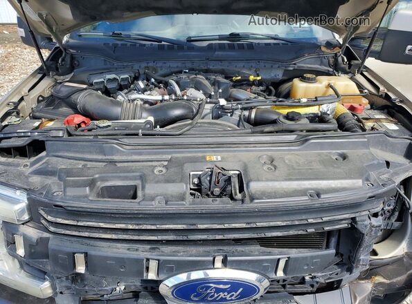 1FT7W2BTXHEE13266 2017 FORD F250 Tan Rear interior view