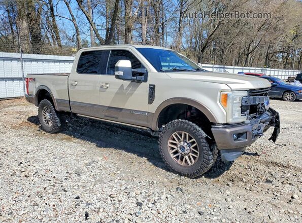 1FT7W2BTXHEE13266 2017 FORD F250 Tan Front right