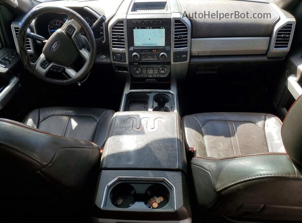 1FT7W2BTXHEE13266 2017 FORD F250 Tan Dashboard view
