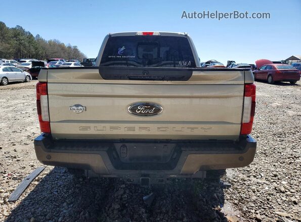 1FT7W2BTXHEE13266 2017 FORD F250 Tan Rear view